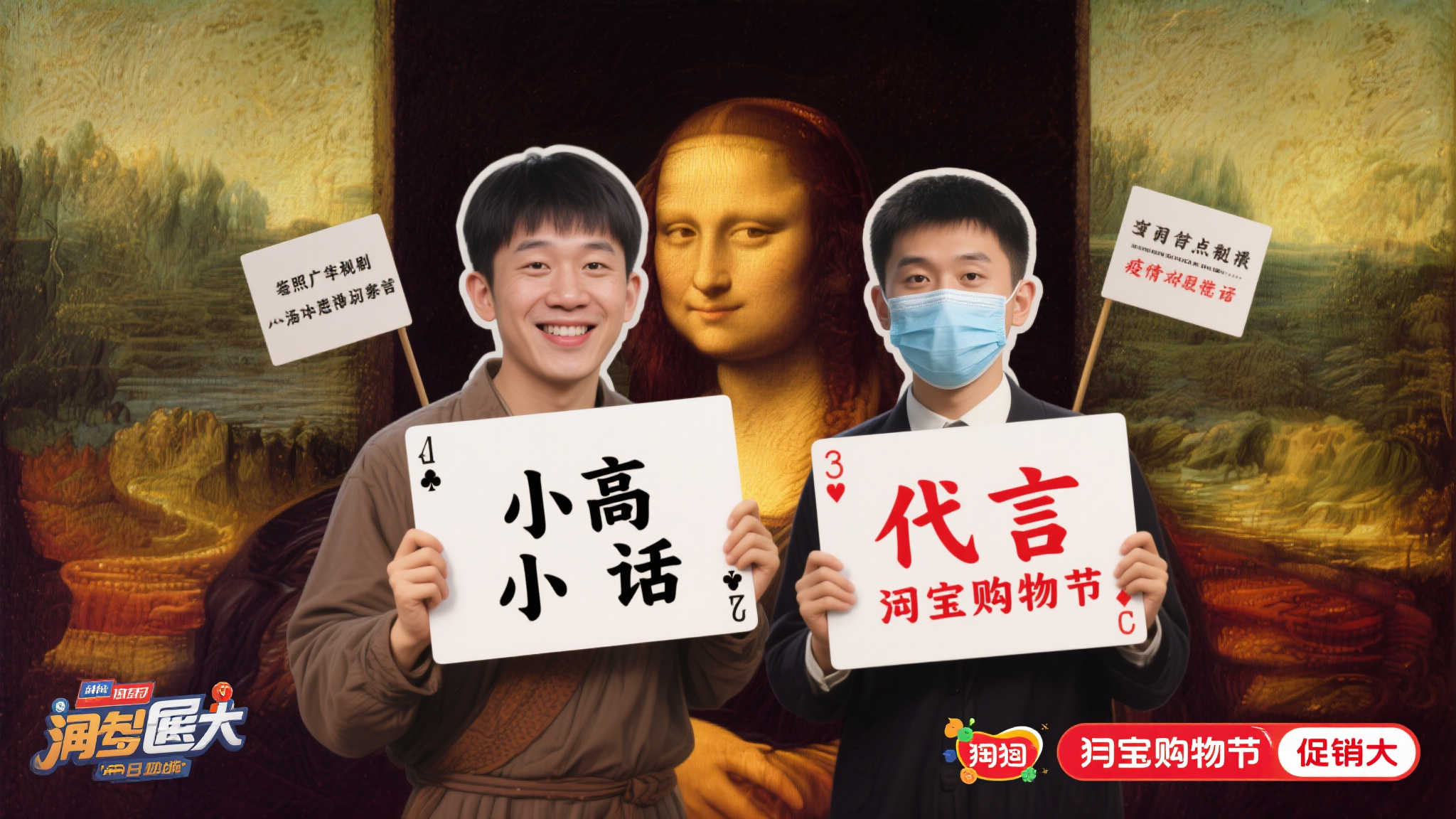 小高和刚“举牌”爆红网络！网友疯狂P图玩不停！