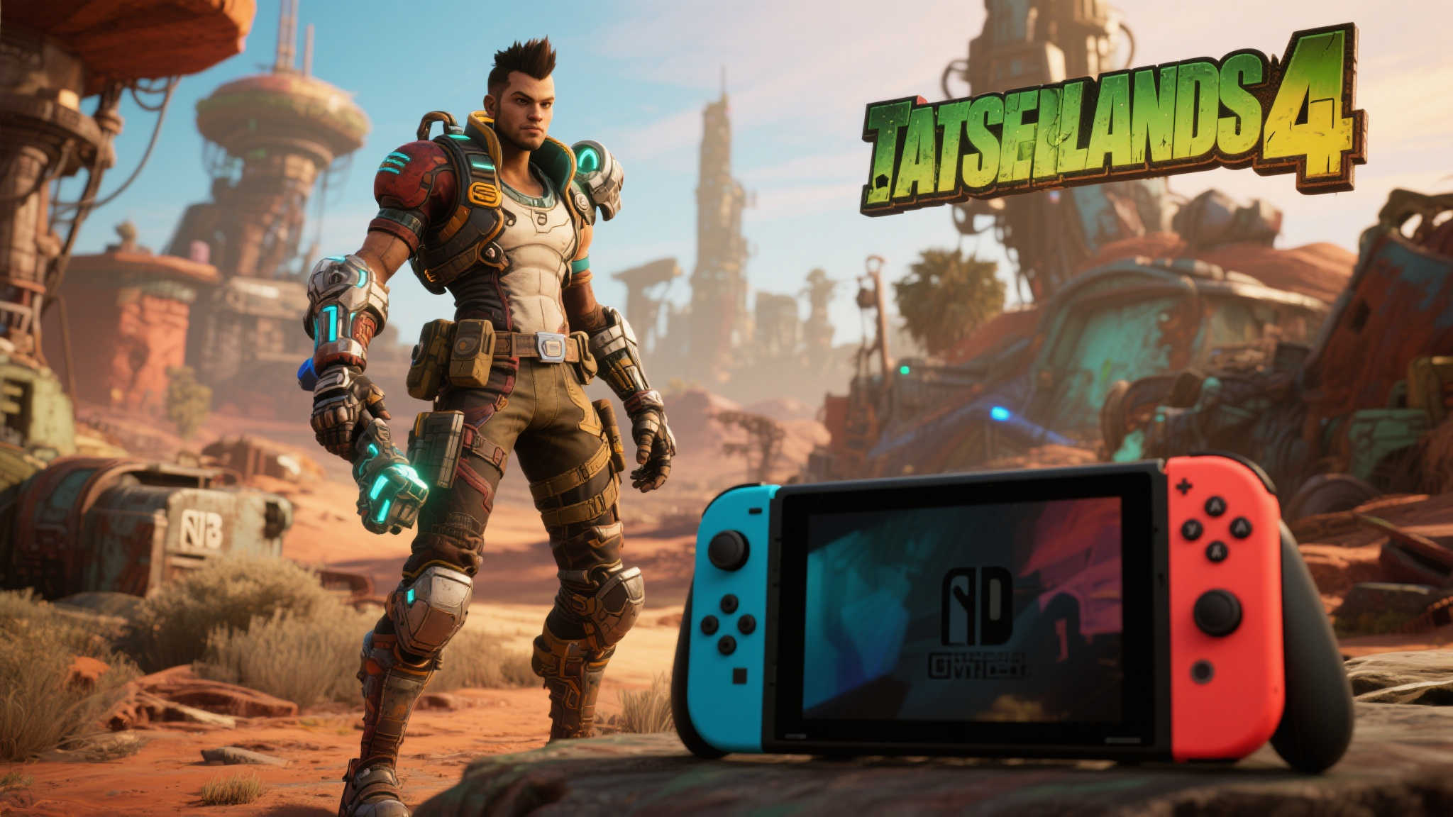 《无主之地4》NS2同步首发:开发商惊叹其强大性能 《无主之地4》NS2同步首发:开发商惊叹其强大性能