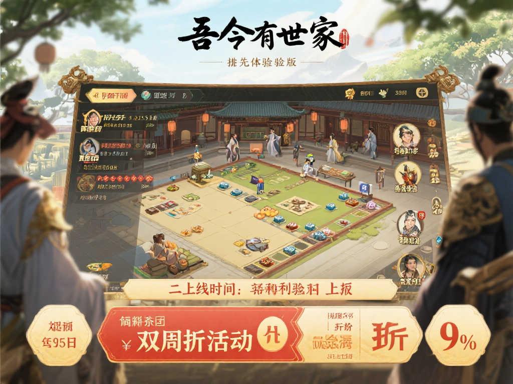 《吾今有世家》抢先体验版定档5月15日,首发双周享9折优惠 《吾今有世家》抢先体验版定档5月15日,首发双周享9折优惠