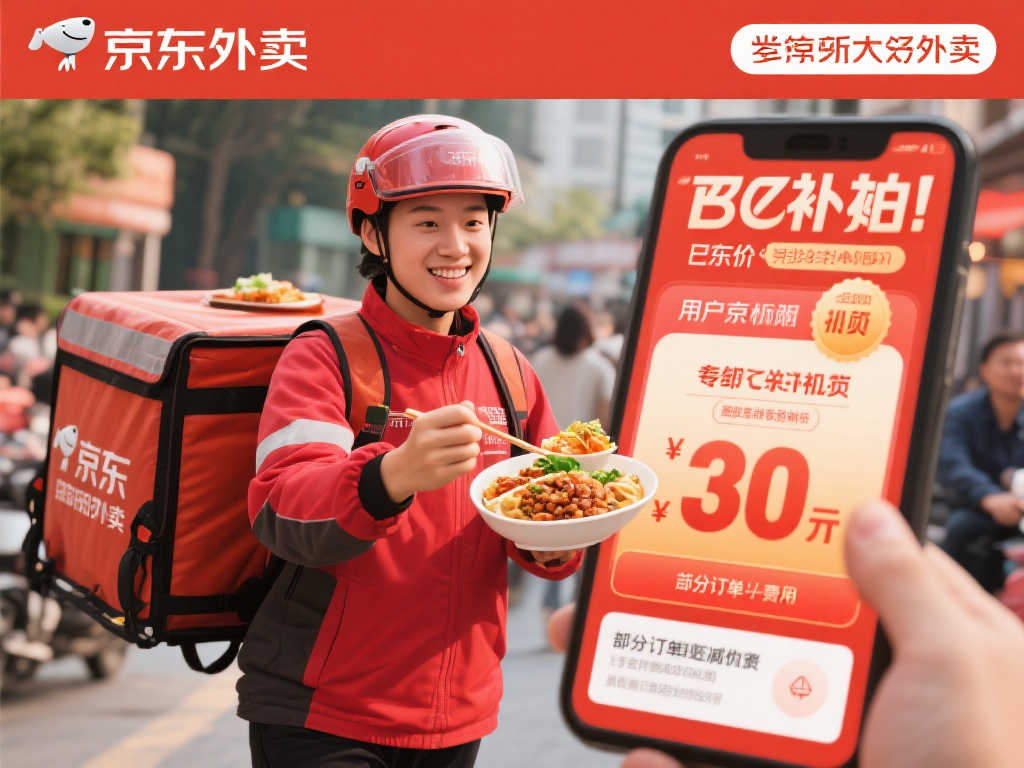 京东外卖今日上线百亿补贴，每天可免费领取高达20元！